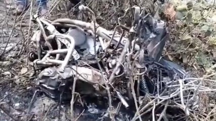 বাইককে পিষে নিলো বাস! অগ্নিদগ্ধ হয়ে ঘটনাস্থলেই মৃত্যু