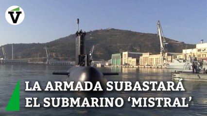 Defensa saca a subasta pública el histórico submarino 'Mistral' por 136.000 euros