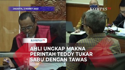 Ahli Bahasa Soal Makna Perintah Teddy Tukar Sabu dengan Tawas: Tidak Ambigu!
