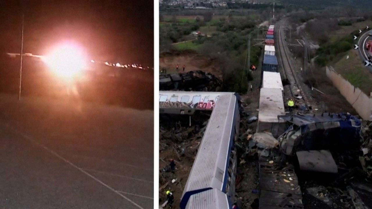 Collision mortelle de trains en Grèce : le chef de gare devant la justice