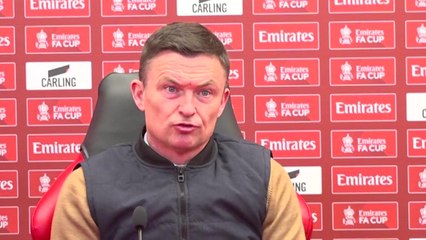 Sheffield Utd's Heckingbottom delight at downing Spurs