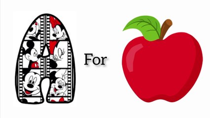 a for apple b for ball alphabet a to z - abc Reading - kids learning video