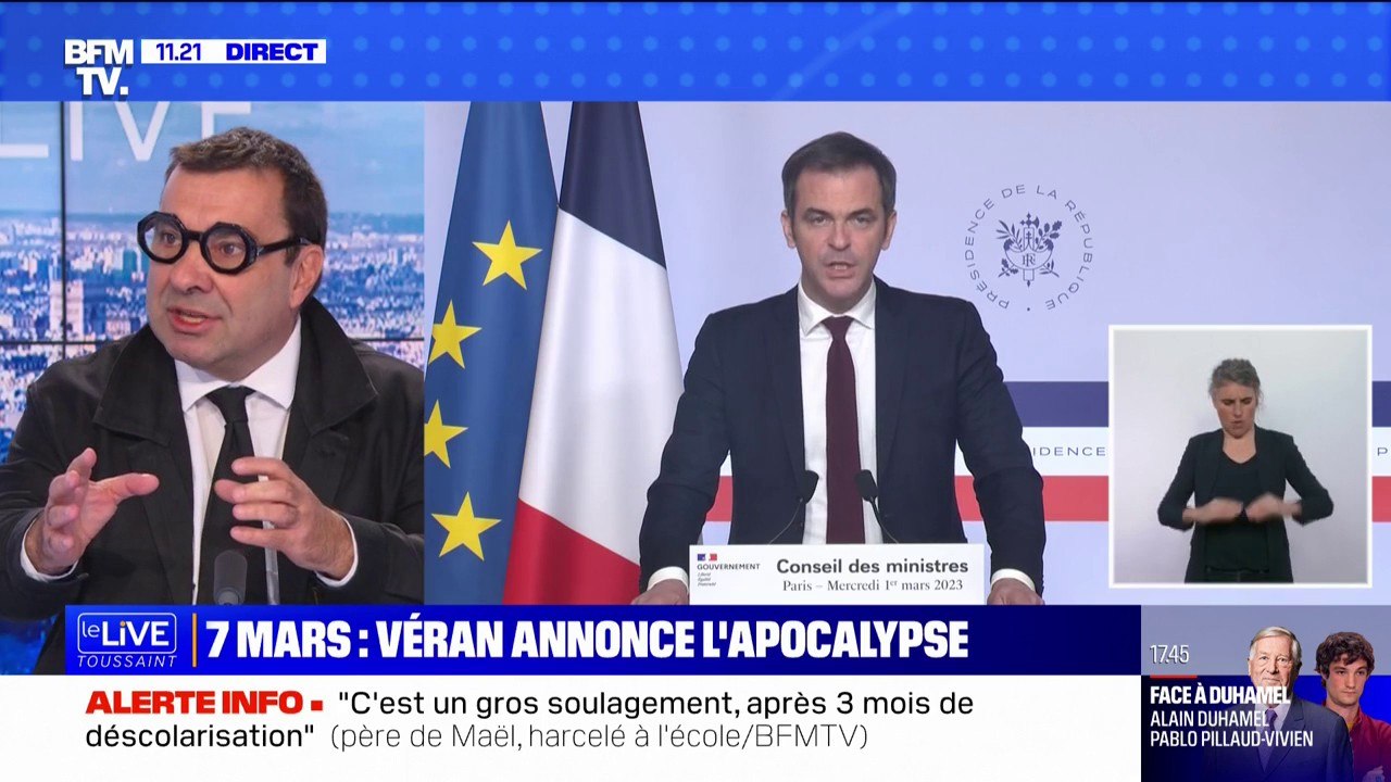 Richard Ramos, député MoDem, sur la France à l'arrêt le 7 mars: "Je pense que ce qu'a dit Olivier Véran sont des bêtises"