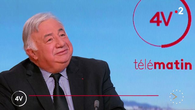 Le président du Sénat Gérard Larcher a annoncé qu'il était assez probable qu'il soit de nouveau candidat à sa succession à l'issue des sénatoriales de septembre - Regardez