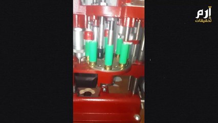 صناعة الخرطوش يدوياً،  من دون الحصول على رخصة وزارة الدفاع