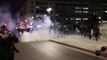 Pelea entre policías y manifestantes en Atenas tras una manifestación contra la compañía ferroviaria