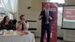 Police and Crime Commissioner Andrew Snowden speaks at Lancaster BID breakfast meeting