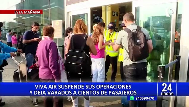 Indecopi inicia proceso fiscalizador a Viva Air por cancelación de vuelos