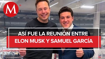 Samuel García presume foto con Elon Musk; "el hombre más rico del mundo confió en NL"