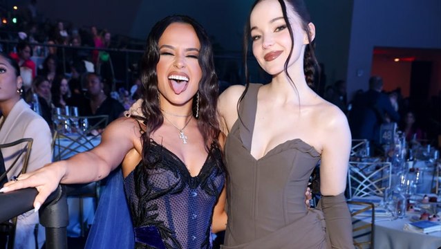 Dove Cameron Presents Becky G With The Impact Award | Billboard Women in Music 2023