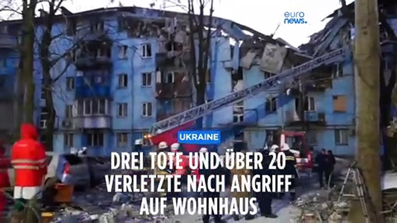 Nächtlicher Raketenangriff auf Saporischschja: 3 Tote Zivilisten