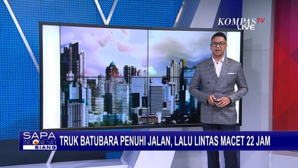 Truk Parkir di Bahu Jalan Sebabkan Kemacetan hingga 22 Jam di Jambi!