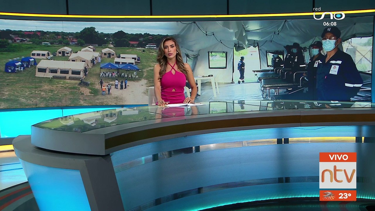 Hospital móvil atendió a más de 10 mil pacientes, de los cuales 584 con síntomas de dengue