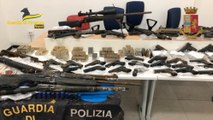 Giugliano (NA) - Sequestrato l'arsenale del narcos Raffaele Imperiale (02.03.23)