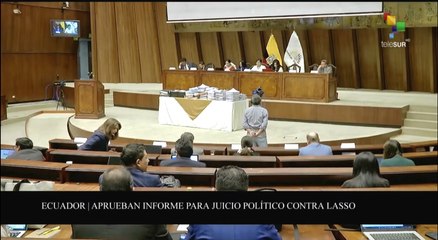 Agenda Abierta 02-03: Ecuador aprueba informe para juicio político contra el presidente Lasso