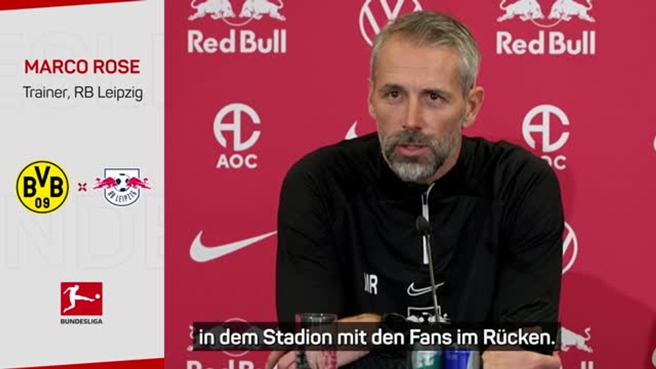 Rose: „Brauchen Top-Leistung“ in Dortmund