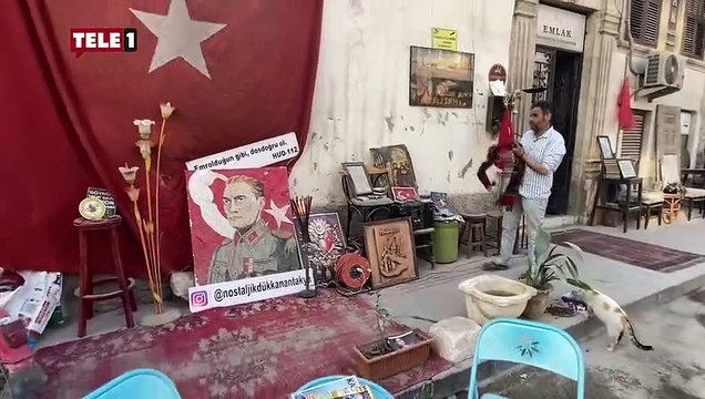 Hatay'da yıkıntıların arasında Pink Floyd dinleyen antikacı: Hayat devam etmeli