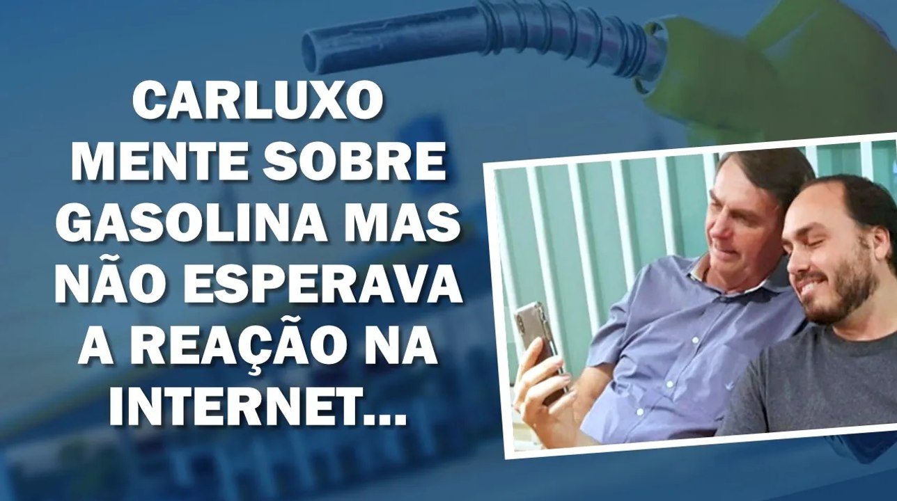 PAPINHO BOLSONARISTA SOBRE PREÇO DA GASOLINA NÃO SE SUSTENTA EM QUESTÃO DE MINUTOS... | Cortes 247