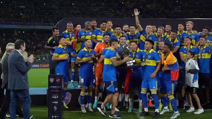 Boca campeón de la Supercopa Argentina