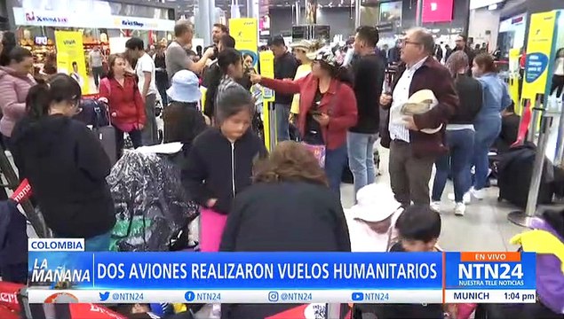 Fuerza Aérea de Colombia realizó vuelos humanitarios tras crisis de Viva Air