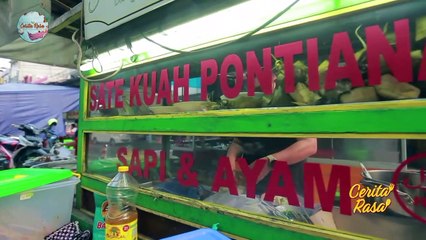 Sate Kuah Bang Anek Khas Pontianak Sehari Bisa Habis Seribu Tusuk!