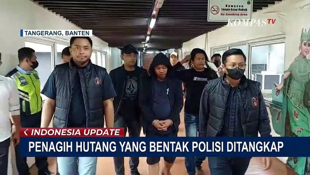 Sempat Buron, Penagih Utang yang Bentak Polisi Ditangkap