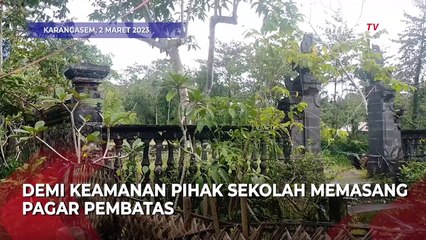 Bangunan Sekolah di Karangasem Retak Bikin Murid dan Guru Terus Khawatir