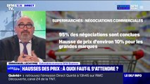 Inflation: une hausse des prix d'environ 10% attendue pour les grandes marques dans les supermarchés