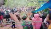Aksi Tolak Tambang, Emak-Emak di Konawe Kepulauan Berbaring di Jalan Adang Alat Berat