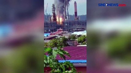 Kilang Minyak Pertamina di Balikpapan Terbakar, Pekerja Dievakuasi