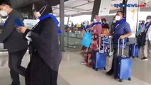 Kebijakan Tanpa Karantina, Ratusan Jamaah Umrah Berangkat dari Bandara Soetta