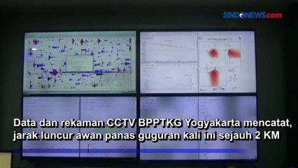 Gunung Merapi Muntahkan Awan Panas Sejauh 2000 Meter