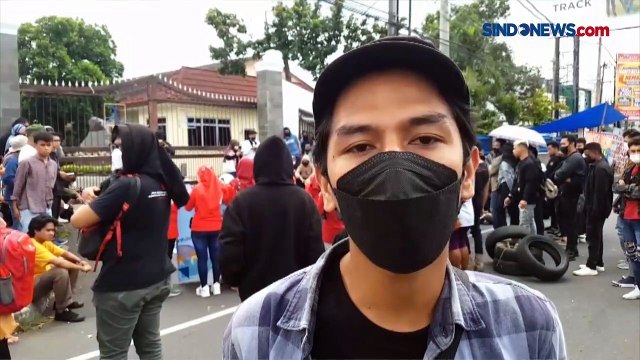 Demo Tolak Tambang Wadas di Sleman Yogyakarta Berlangsung Ricuh