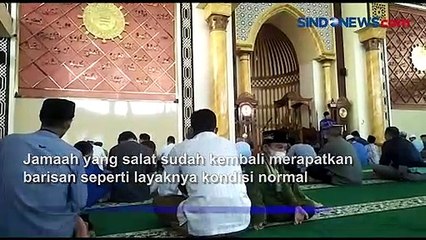Masjid Ash Shiddiq Bandung Barat Hapus Ketentuan Jaga Jarak saat Salat