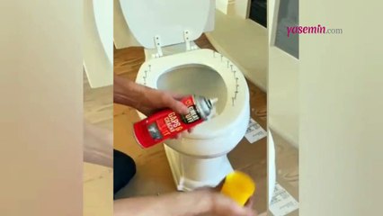 Klozette mangal yapan adam görenleri şaşkınlığa uğrattı!