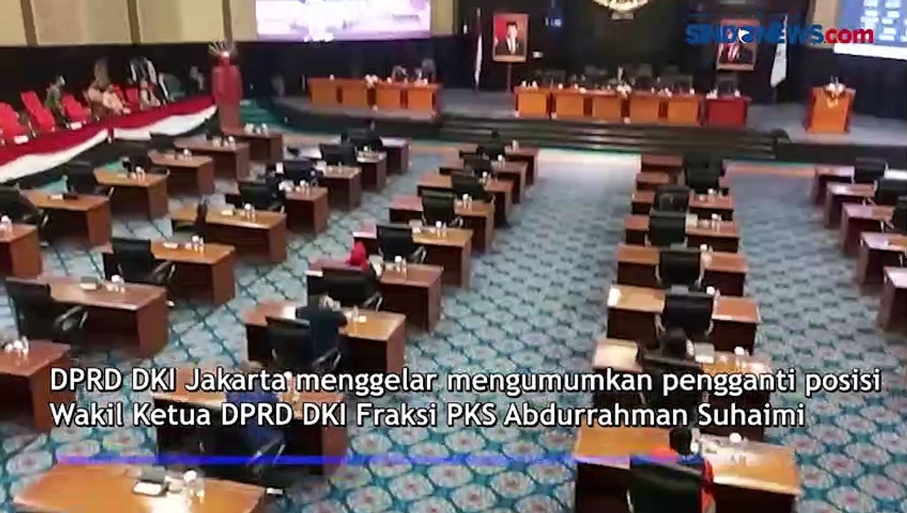 DPRD DKI Umumkan Pengganti Wakil DPRD Fraksi PKS Suhaimi di Rapat Paripurna