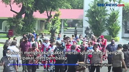 Jokowi Lepas Parade MotoGP dari Istana Negara