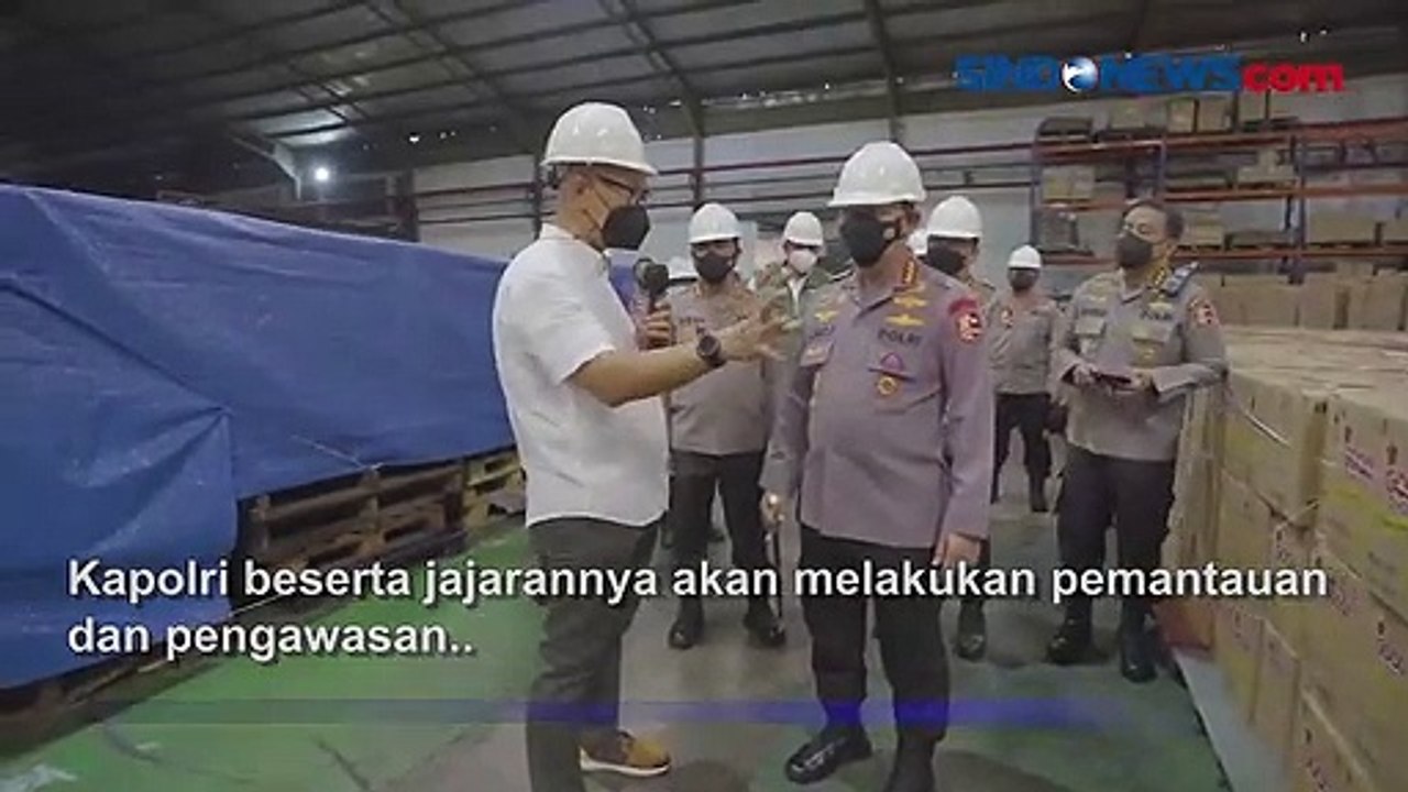 Jamin Ketersediaan Stok di Pasar, Kapolri Harap Tak Ada Antrean Minyak Goreng