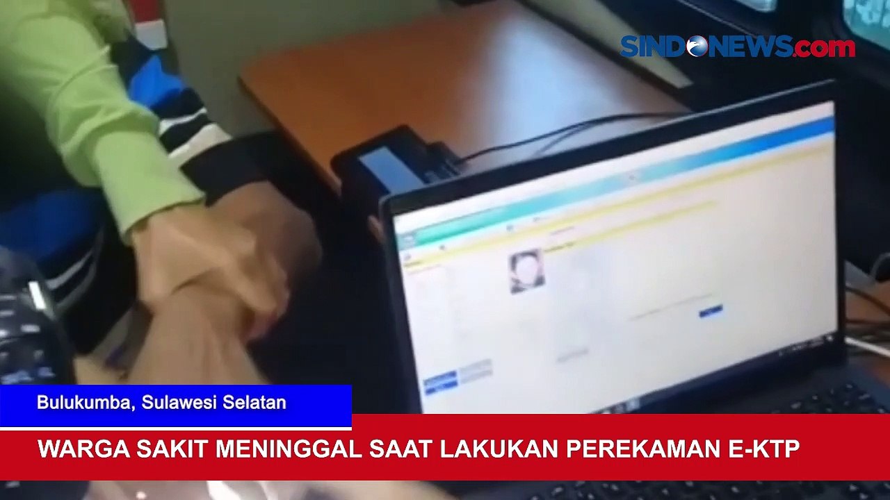 Mau Urus Bpjs Warga Meninggal Saat Rekam Ektp Di Bulukumba Video Dailymotion