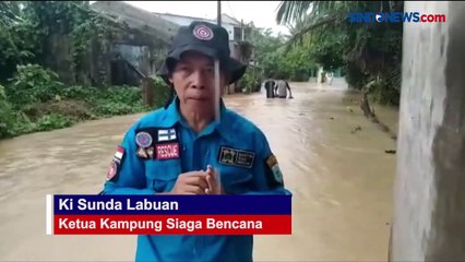 Banjir di Pandeglang, Ratusan Rumah Terendam