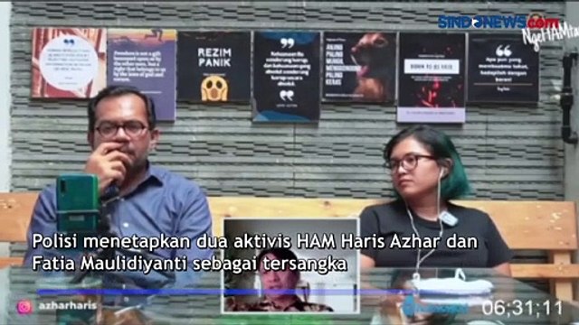 Jerat Pencemaran Nama Baik Luhut Binsar Panjaitan, Azhar dan Fatia Tersangka