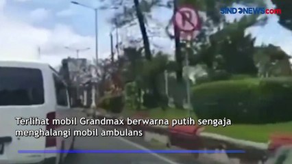 Viral Video Ambulans Bawa Pasien Tidak Diberi Jalan di Manado