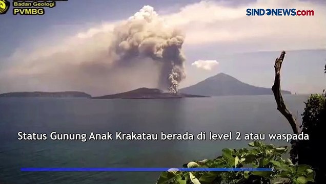 Gunung Anak Krakatau Erupsi, Luncurkan Abu Setinggi 1.000 Meter