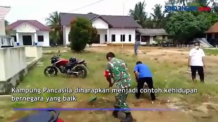 Jaga Kerukunan Warga, Koramil Pakuan Ratu Bentuk Kampung Pancasila