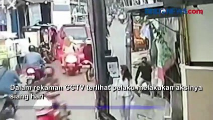 Miris, Pria di Cilincing Curi Motor Sambil Gendong Balita