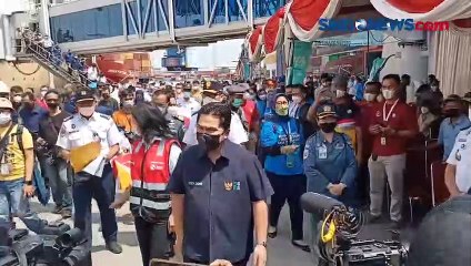 Download Video: Mudik Gratis Dengan Kapal, Erick Thohir: Solusi Kurangi Kepadatan Arus Mudik Darat