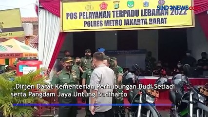 Jelang Puncak Mudik, Menhub Tinjau Persiapan di Terminal Kalideres