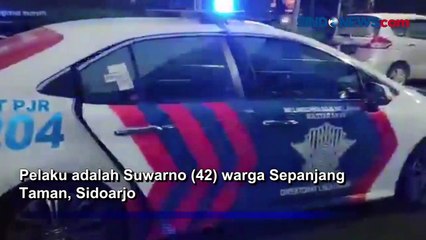 Asyik Nyabu di Tol Surabaya-Gempol, Sopir Truk Diciduk Petugas PJR