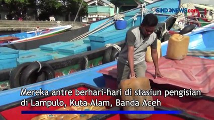 Solar Langka, Nelayan Aceh Tidak Melaut Berhari-hari