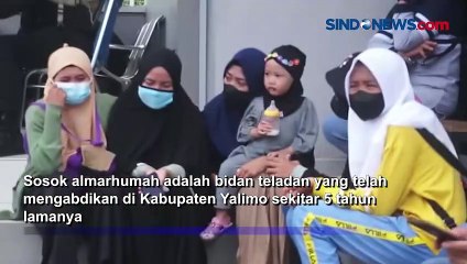 Bidan Tewas Ditembak KKB Papua, Puluhan Bidan Gelar Aksi Simpati di Bandara Sentani